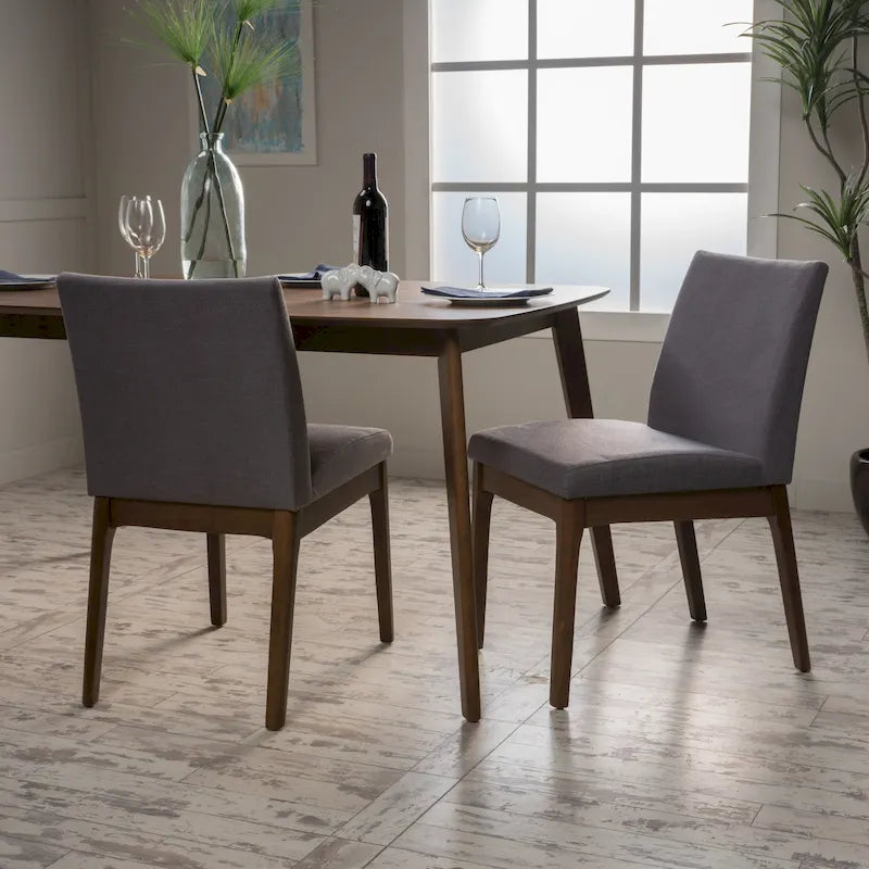 Sedie da Pranzo Imbottite Set da 2, Sedie Laterali Moderne da Cucina
