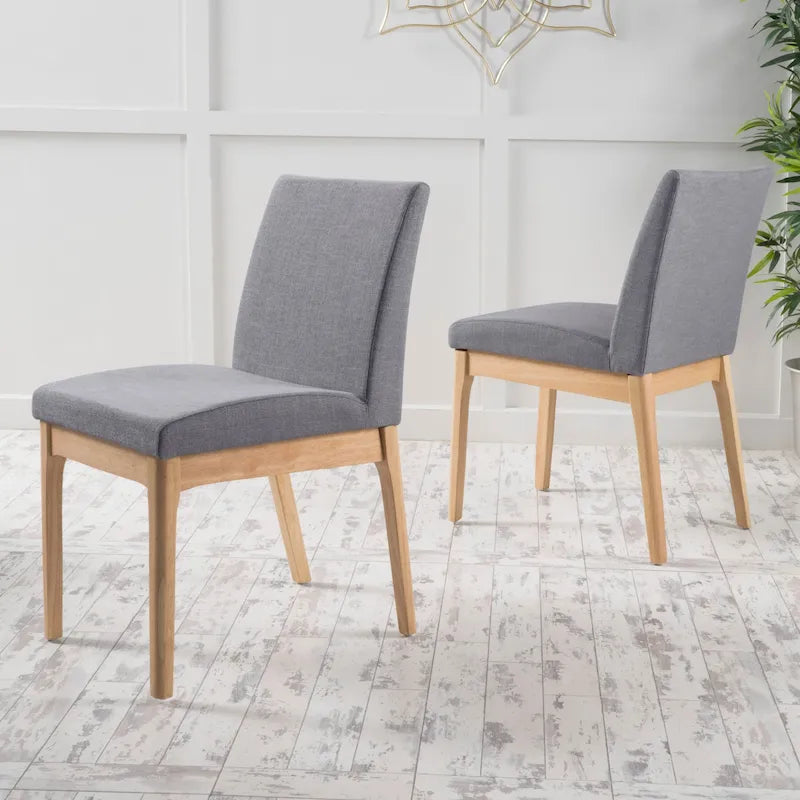 Sedie da Pranzo Imbottite Set da 2, Sedie Laterali Moderne da Cucina