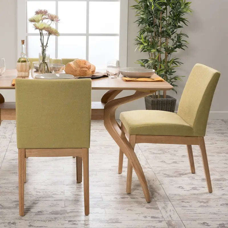Sedie da Pranzo Imbottite Set da 2, Sedie Laterali Moderne da Cucina
