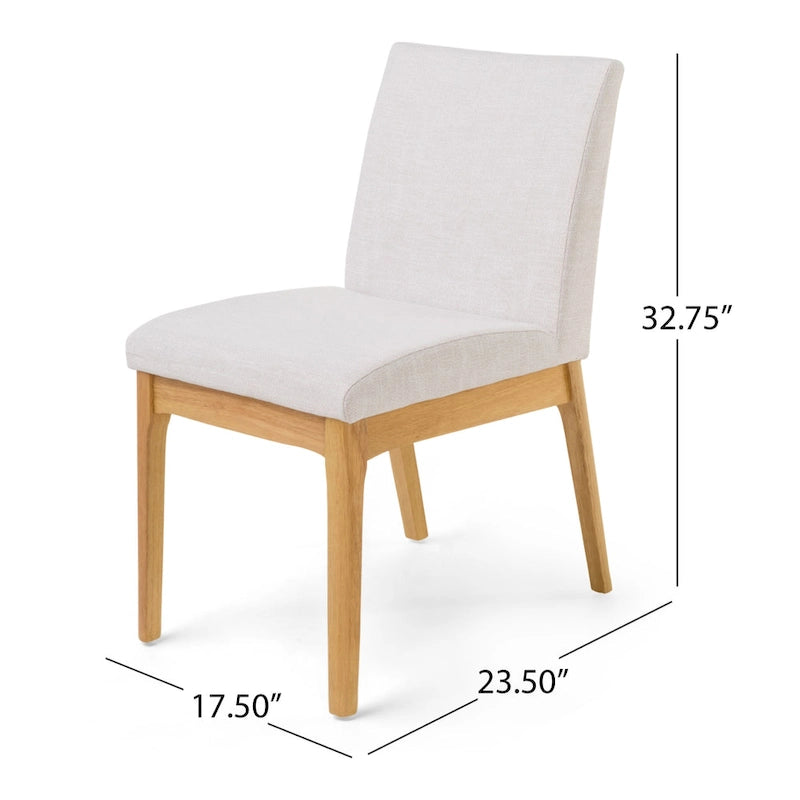 Sedie da Pranzo Imbottite Set da 2, Sedie Laterali Moderne da Cucina