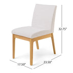 Sedie da Pranzo Imbottite Set da 2, Sedie Laterali Moderne da Cucina