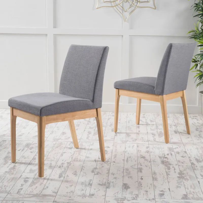 Sedie da Pranzo Imbottite Set da 2, Sedie Laterali Moderne da Cucina