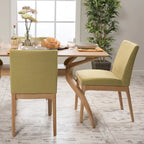 Sedie da Pranzo Imbottite Set da 2, Sedie Laterali Moderne da Cucina