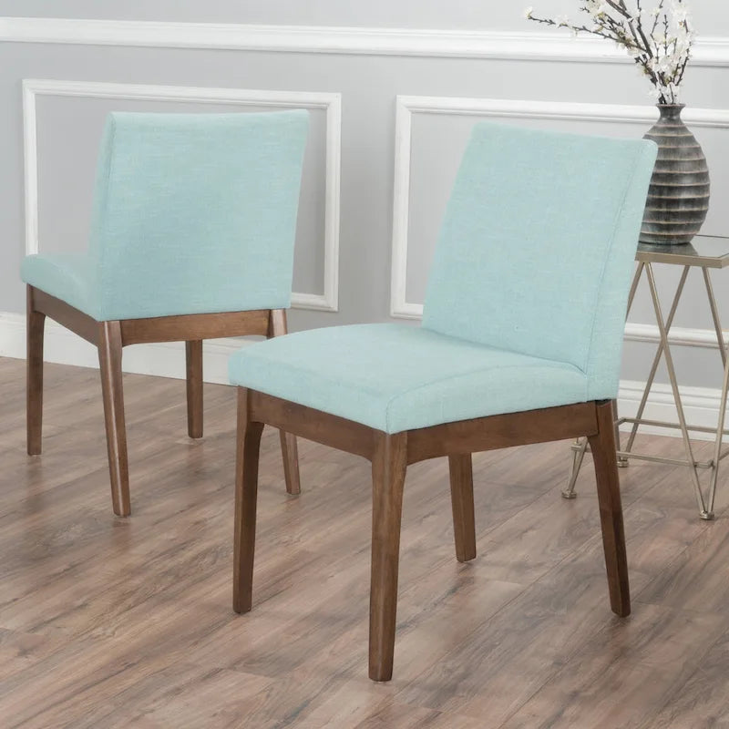 Sedie da Pranzo Imbottite Set da 2, Sedie Laterali Moderne da Cucina
