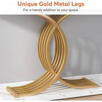 Consolle, Tavolo da ingresso con gambe geometriche, Tavolo da divano - 11,81P x 39,37L x 31,49A