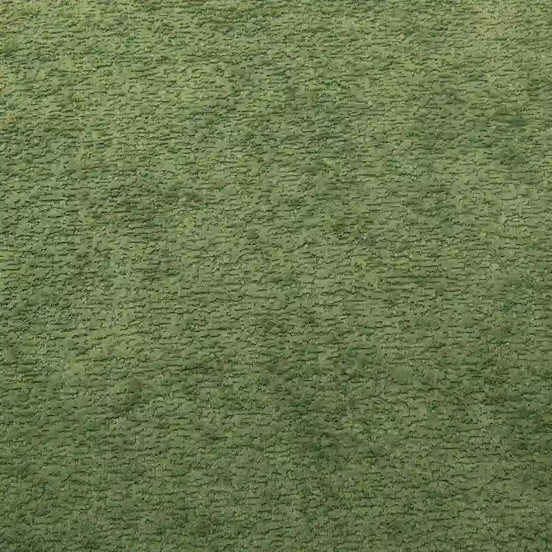Poggiapiedi Pouf Tondo 38 cm a Forma di Fungo in Finto Sherpa, Tessuto Bouclé