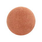 Poggiapiedi Pouf Tondo 38 cm a Forma di Fungo in Finto Sherpa, Tessuto Bouclé