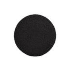 Poggiapiedi Pouf Tondo 38 cm a Forma di Fungo in Finto Sherpa, Tessuto Bouclé
