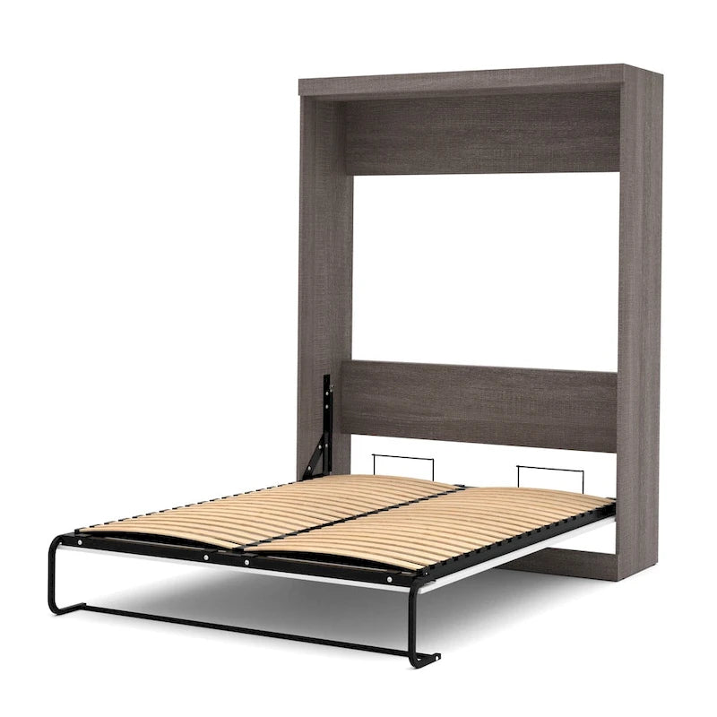 Letto a scomparsa Queen Murphy 65W con mobile, design pieghevole salvaspazio