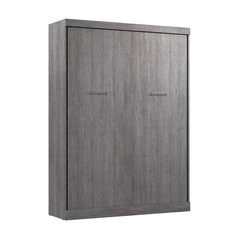Letto a scomparsa Queen Murphy 65W con mobile, design pieghevole salvaspazio