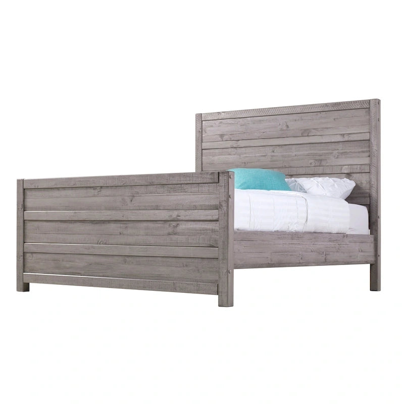 Struttura Letto King Size con Testiera Moderna Imbottita