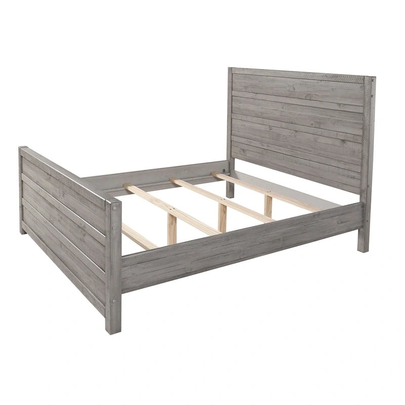Struttura Letto King Size con Testiera Moderna Imbottita