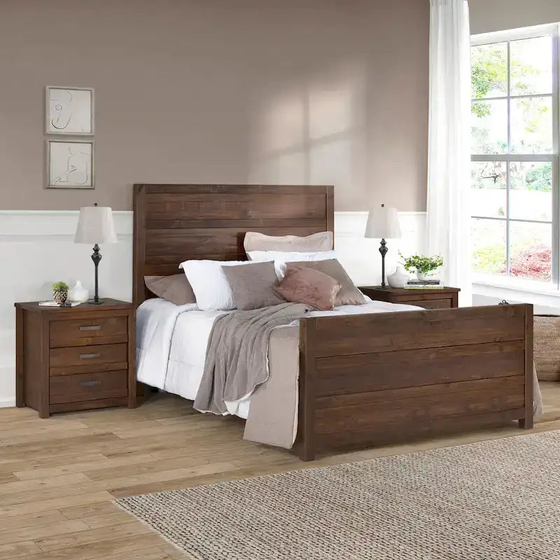 Struttura Letto King Size con Testiera Moderna Imbottita