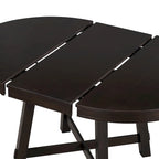 Tavolo da pranzo allungabile rotondo da cascina con 16 inserti in legno per cucina